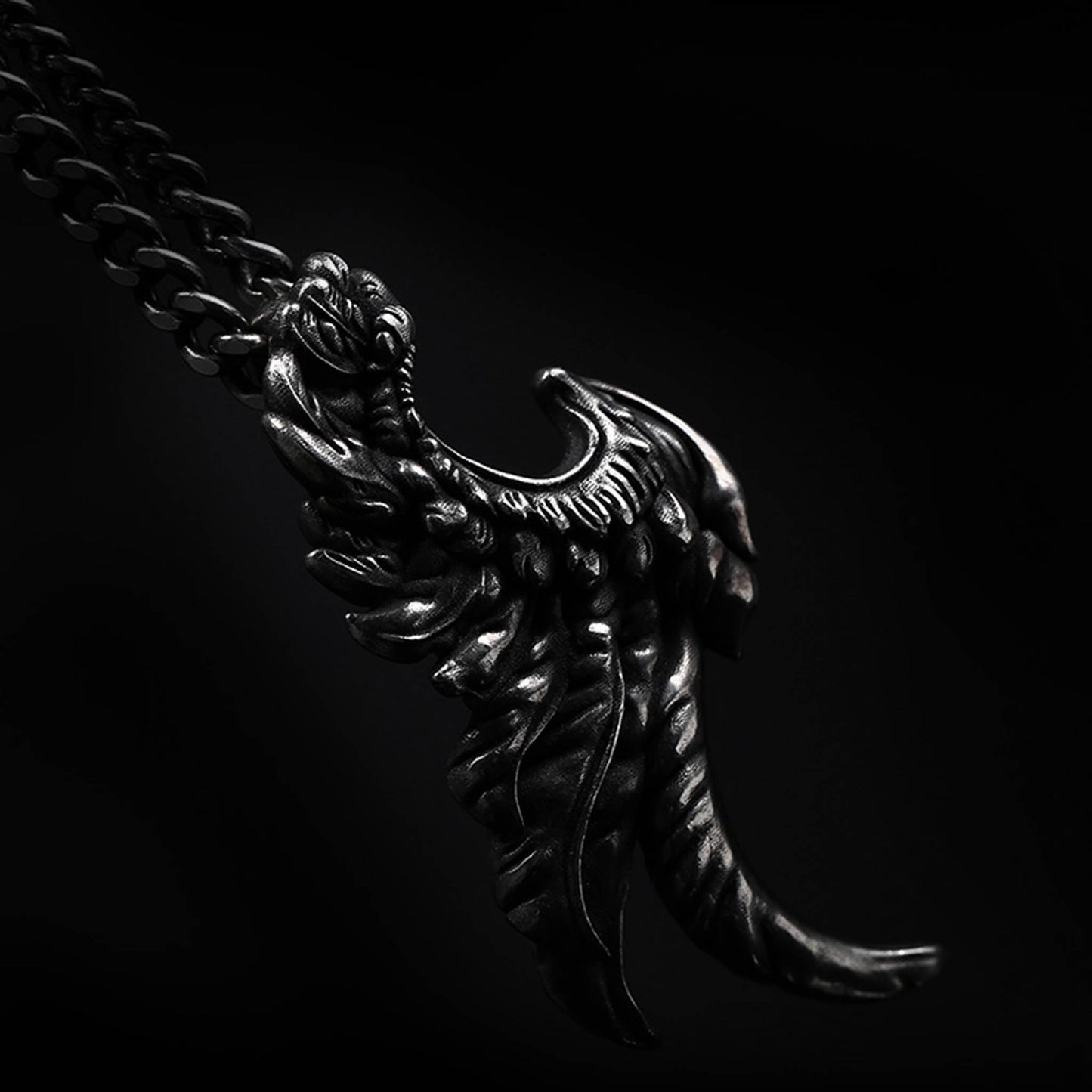 Gothic 925 Sterling Silver Eagle Pendant - Retro Unique High-end Domineering Necklace With Charm