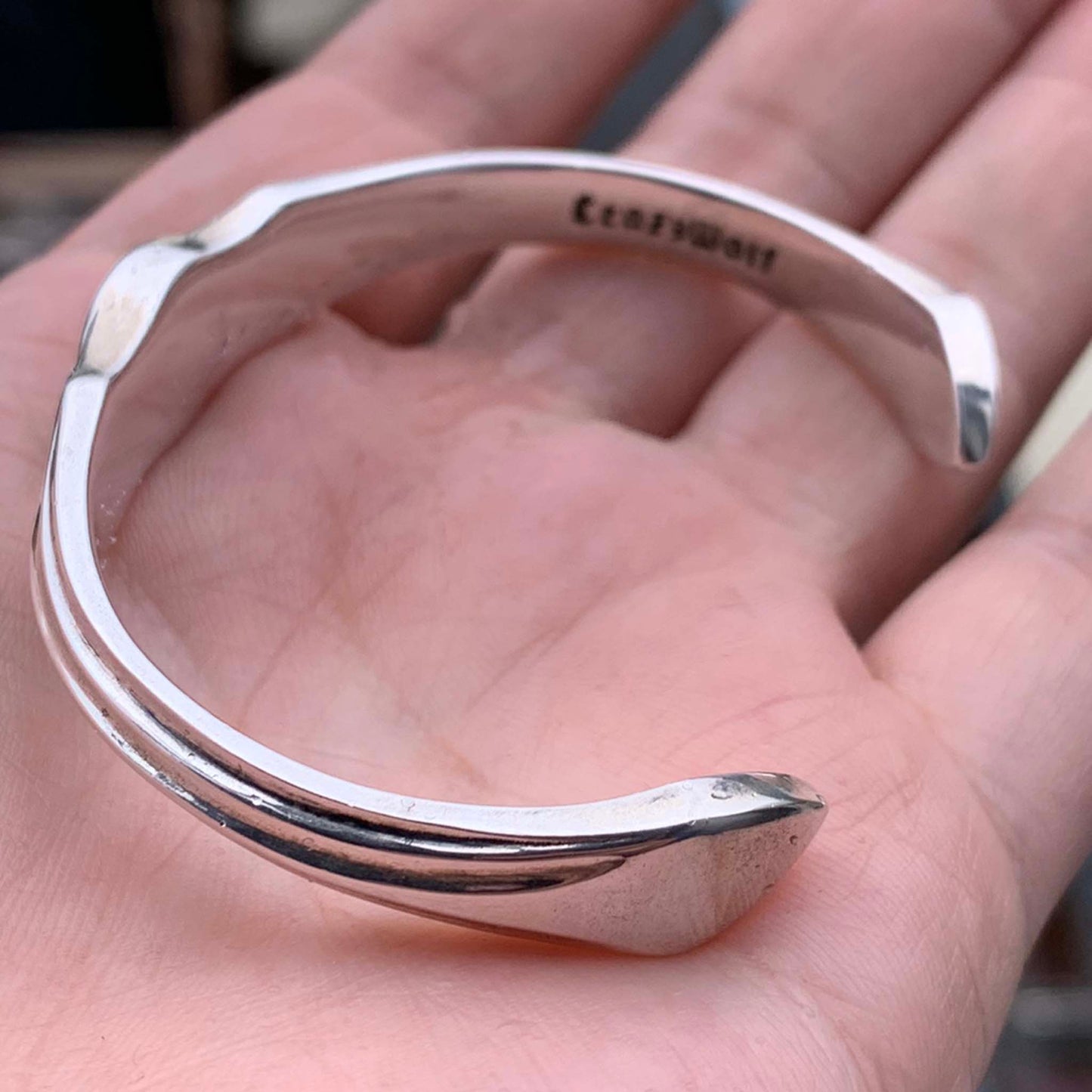 Gothic 925 Sterling Silver & 18K Gold Lion Head Bracelet - Retro Unique Statement Bangle